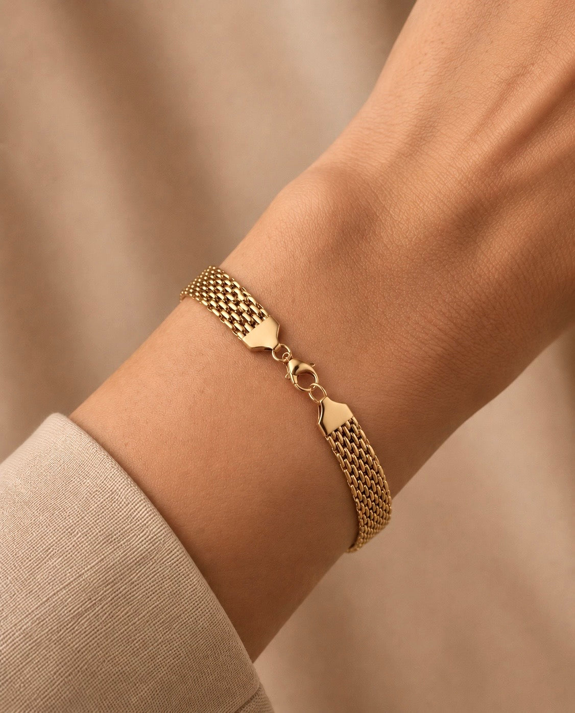 Pulseira Líria Dourada