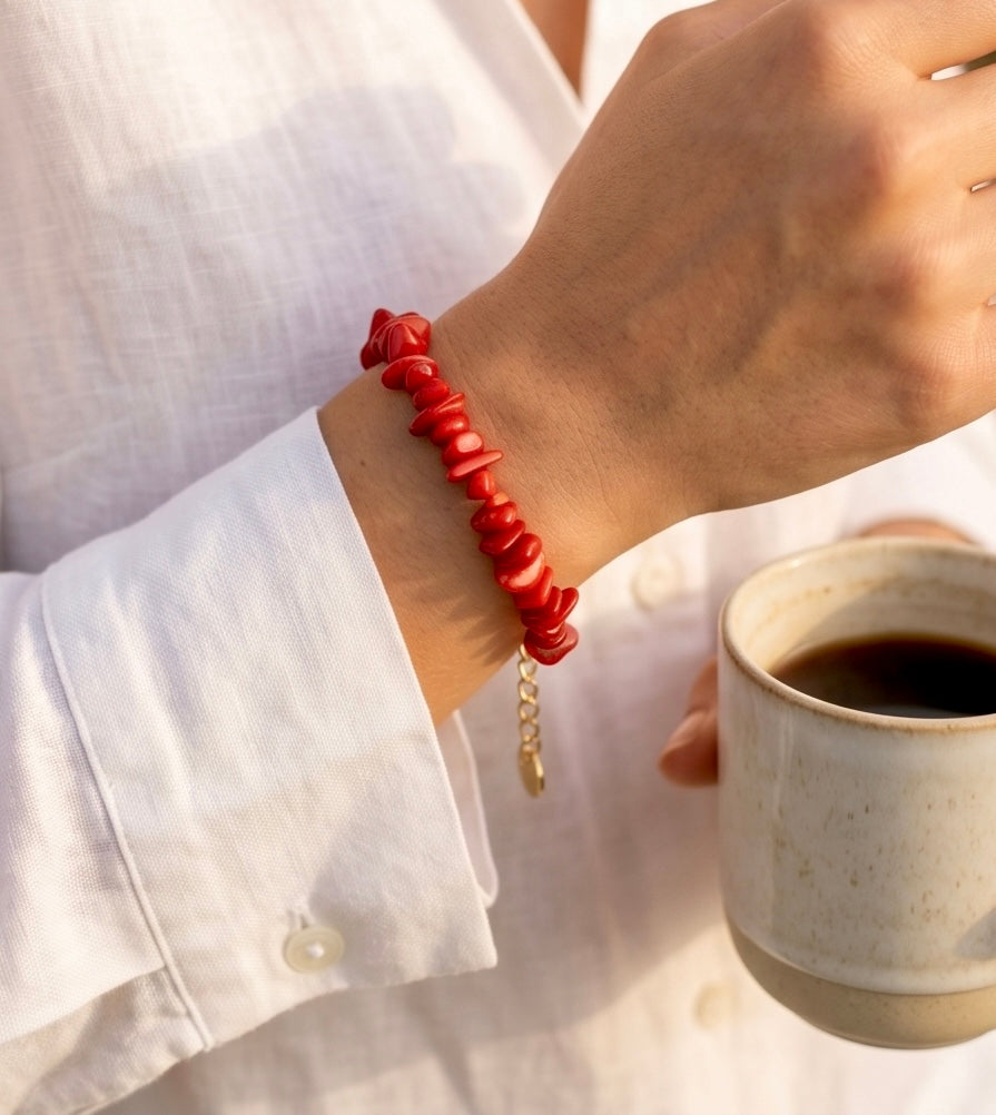 Pulseira Coral