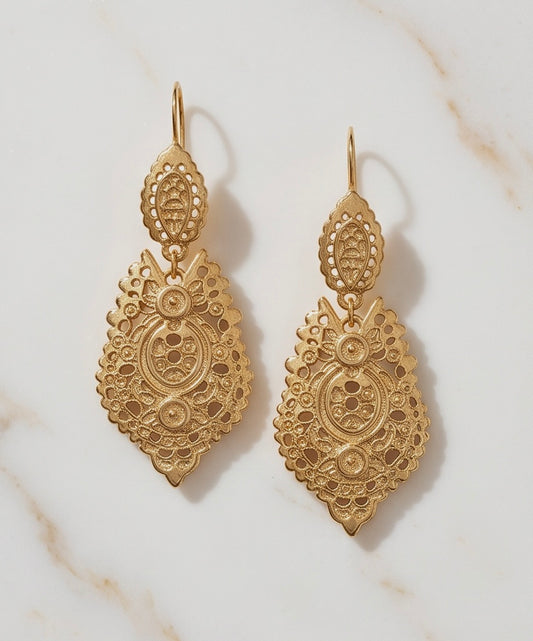 Brinco Arabesque Dourado