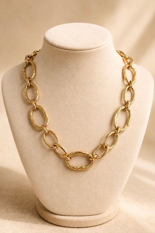 Colar Elo Dourado