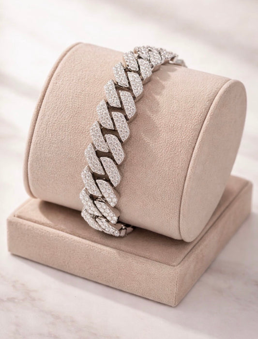 Pulseira Cuban Ice
